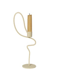 Valse Candle Holder High Cashmere