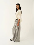Como Oversized Tee Cream