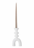 Syra Candle Holder White