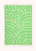 Lines Blanket Pink Apple