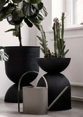 Hourglass Pot Large Black