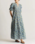Twisted Maxi Dress Peonies