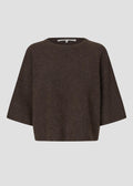 Gabby Knit SS O-Neck Demitasse