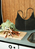Suede Veg Gema Bag Chocolate