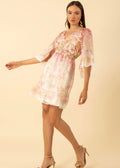 Baylee Chiffon Dress Pink