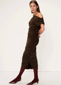 Columbine Dress Mocha