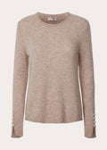 Abbelone Sand Cashmere Genser
