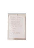 Frameless A3 Rectangle | Rose