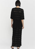 Ziatra Crochet Skirt Black