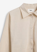 Iben Atari Linen Shirt Raw Beige