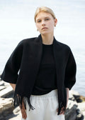 Keyla Lambswool Jakke | Black