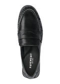 Elmira Leather Loafers Black