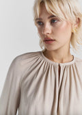 Sarai Blouse | Greige