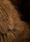 Posh Short Coat Dk. Brown