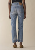 Sisli Cropped Light Blue Righe