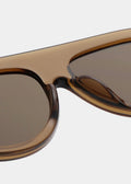 Rio Solbrille Smoke Transparent
