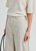 Bacoli Barrel Trousers Soft Beige