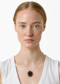 The Julia Necklace Smoky Quartz & Silver
