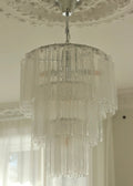 Fontaine Chandelier Clear 3 Layer