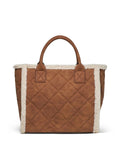 Darcy Mini Shearling Bag Chestnut