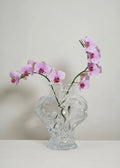 Ammonit Large Vase Clear