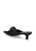 Alia Satin Heel Black