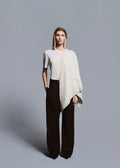 Triangle Scarf Cream & Light Beige