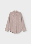Lea Beige Stripe Shirt