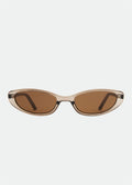 Lulu Solbrille Olive & Brown