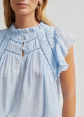 Gabi Top Cashmere Blue