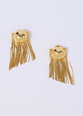 Medusa Studs Earrings Gold