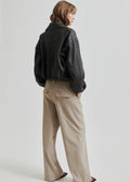 Lato Leather Bomber Jacket