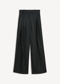 Cymbaria High-Waist Trousers Black
