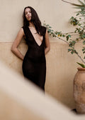 Tanzania Back Dress Black