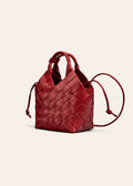 Misu Falu Red Shoulder Bag