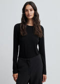 Matima O-Neck Tee Black