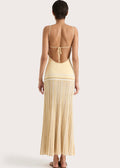 Citara Maxi Dress Butter Stripe