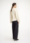 Tinley Wool Cardigan Creme