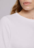 Andrea Long Sleeve White