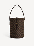 Maryllon Grainy Bucket Bag Brown