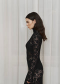 Maxikjole Janasia Lace Dress Black