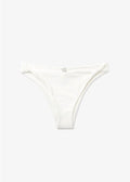 Twisted Bikini Bottom Creme White Badetøy