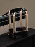 Newel Modular Candle Holder Set of 4 Rosso