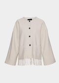 Carla Lambswool Jacket Cream