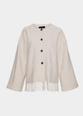 Carla Lambswool Jacket Cream
