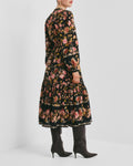 Bohemian Midi Dress Evening Field