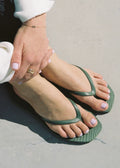 Tapered Flip Flop Green
