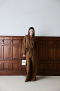Iben Atari Linen Shirt Chestnut