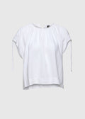 Gali Linen Top White