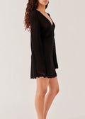 Tanzania Short Dress Black